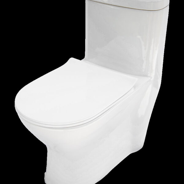 Taza Sanitaria Alta — Blanca